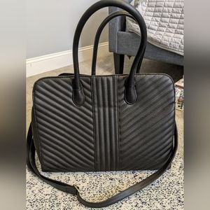 A New Day - Black Laptop and Work Bag